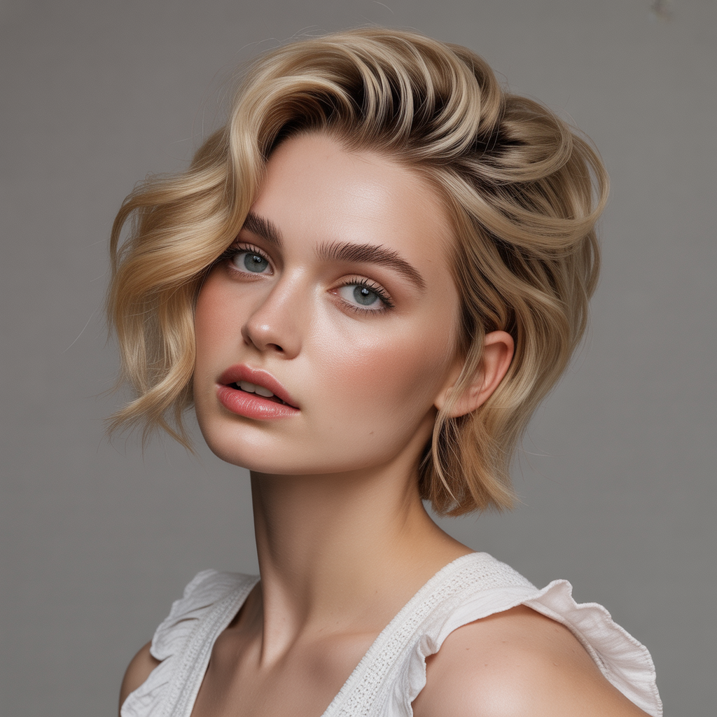 30 Best Butterfly Cut Short Hair Ideas for 2025 23 Airy Butterfly with Volume Boost