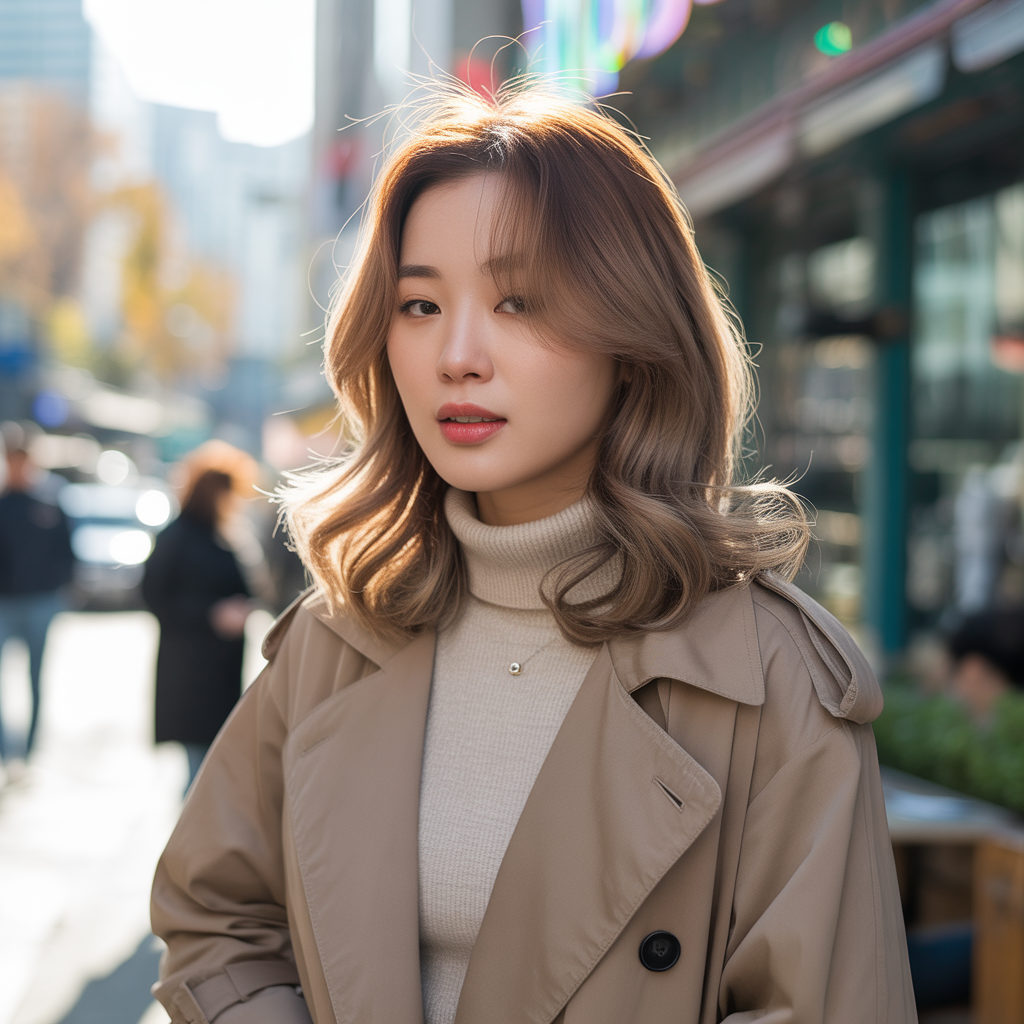 Balayage with Korean Waves