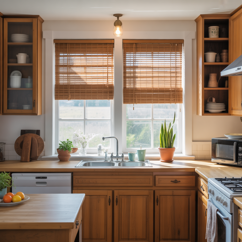 Bamboo Shades for Natural Warmth