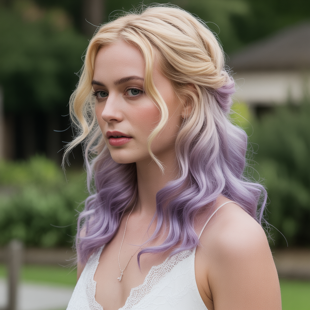 20 Stunning Ideas about Gemini Hair Styles to Try This Year 10 Blonde and Pastel Lavender