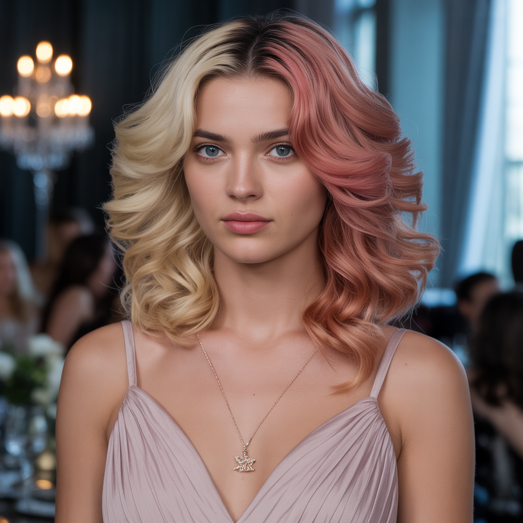 20 Stunning Ideas about Gemini Hair Styles to Try This Year 15 Blonde and Rose Gold