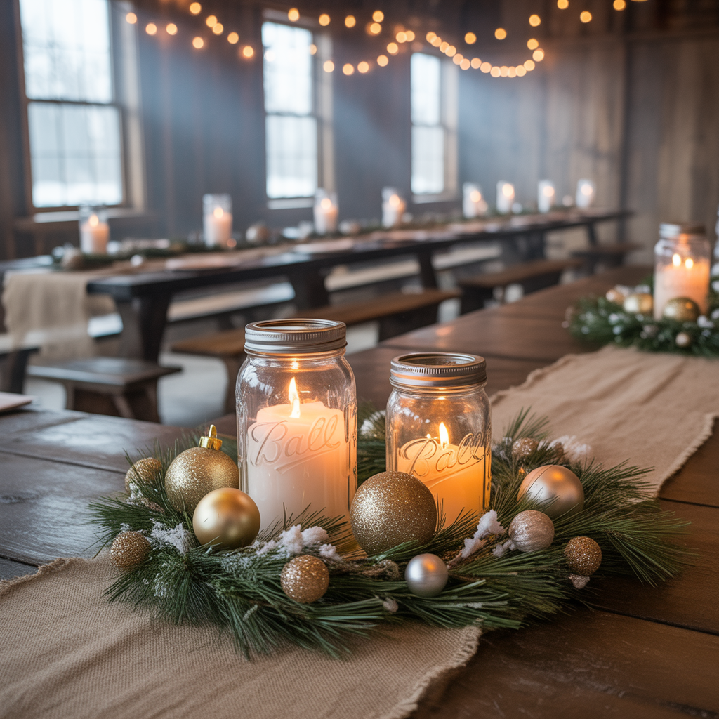 20 Best Christmas Wedding Ideas for a Magical Holiday Celebration 19 Budget-Friendly Décor Hacks