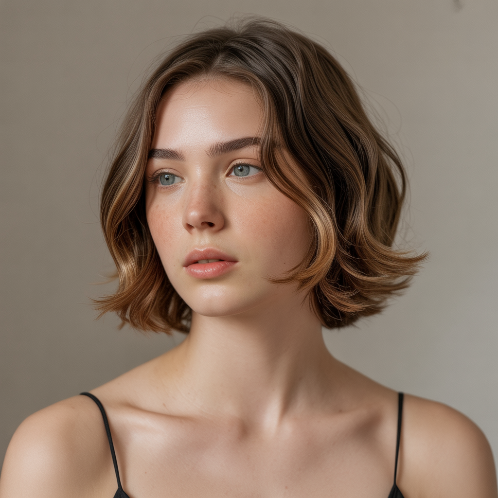 30 Best Butterfly Cut Short Hair Ideas for 2025 17 Butterfly for Heart-Shaped Faces