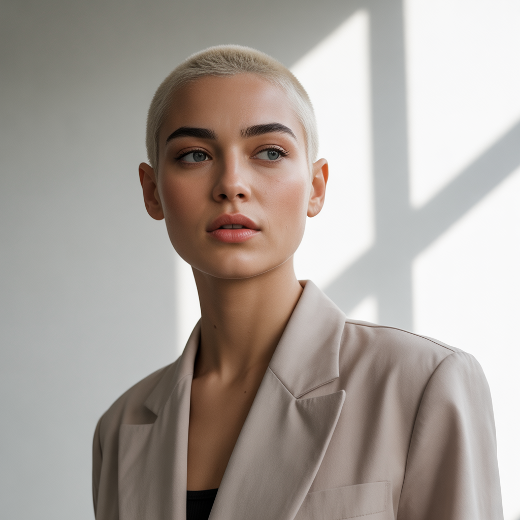 22 Elegant Ideas About Short Cropped Hairstyles for Every Face 2 Buzz Cut Confidence