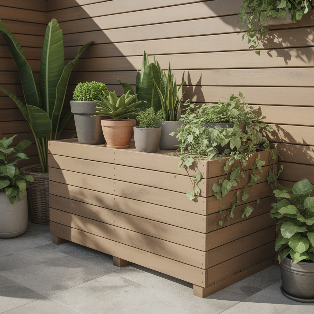 Camouflaged Storage Box