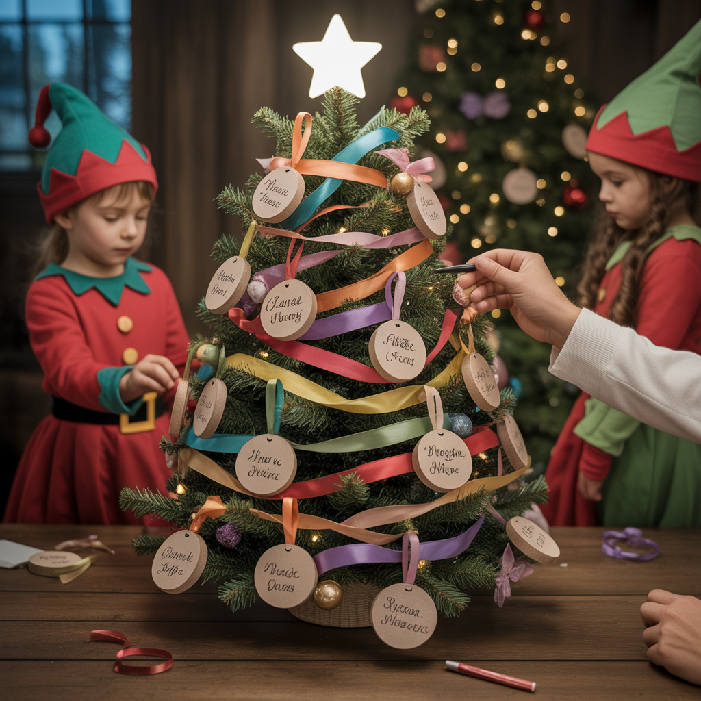 20 Best Christmas Wedding Ideas for a Magical Holiday Celebration 17 Christmas Tree Guest Book