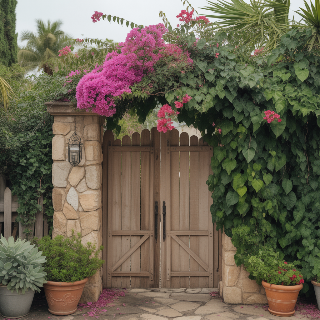 Climbing Plant Gate