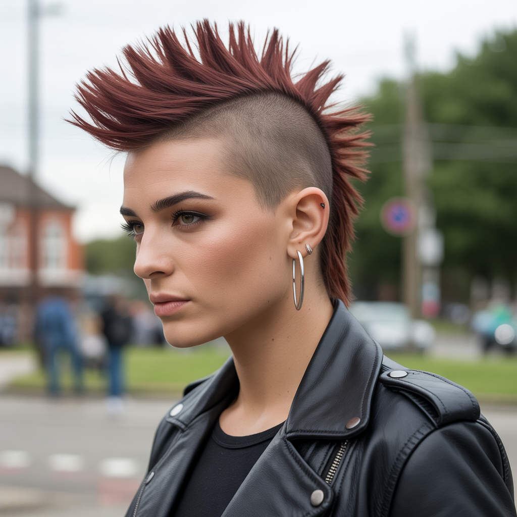 22 Elegant Ideas About Short Cropped Hairstyles for Every Face 16 Cropped Mohawk