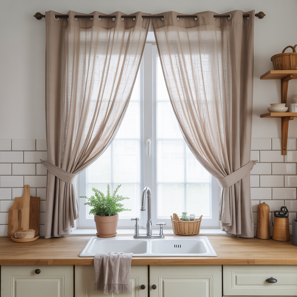 Curtain Scarves for Effortless Style