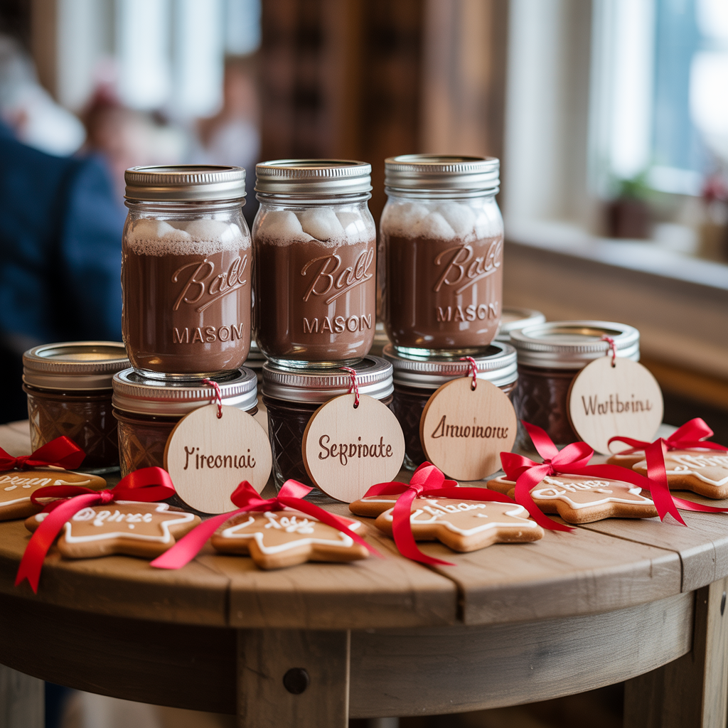 20 Best Christmas Wedding Ideas for a Magical Holiday Celebration 16 DIY Holiday Favors