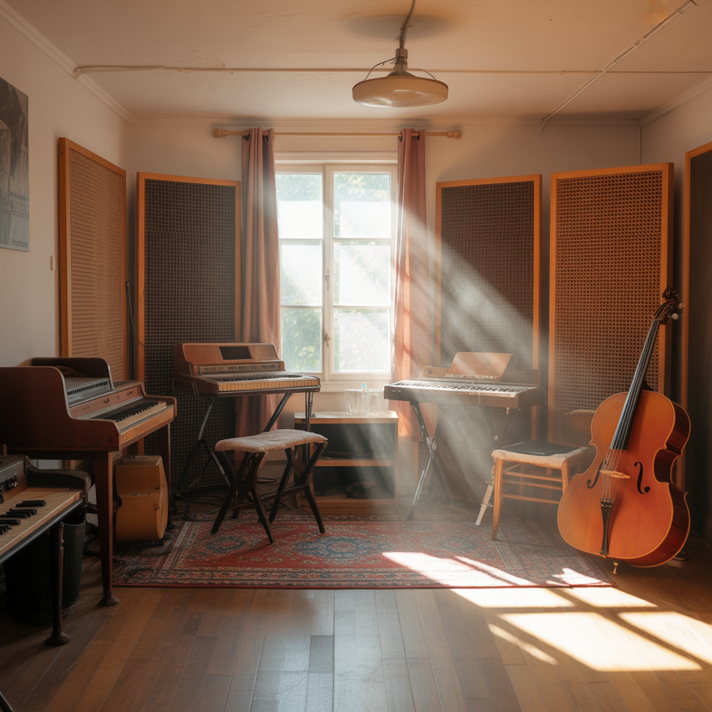 21 Outstanding Cozy Music Room Ideas for Comfort and Creativity 20 Dedicated Practice Area