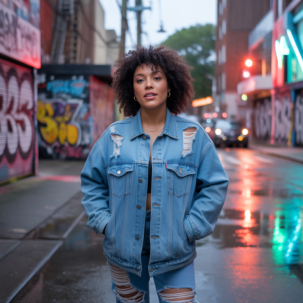 25 Ideas About Edgy Fall Outfits to Rock This Season 5 Distressed Denim on Denim