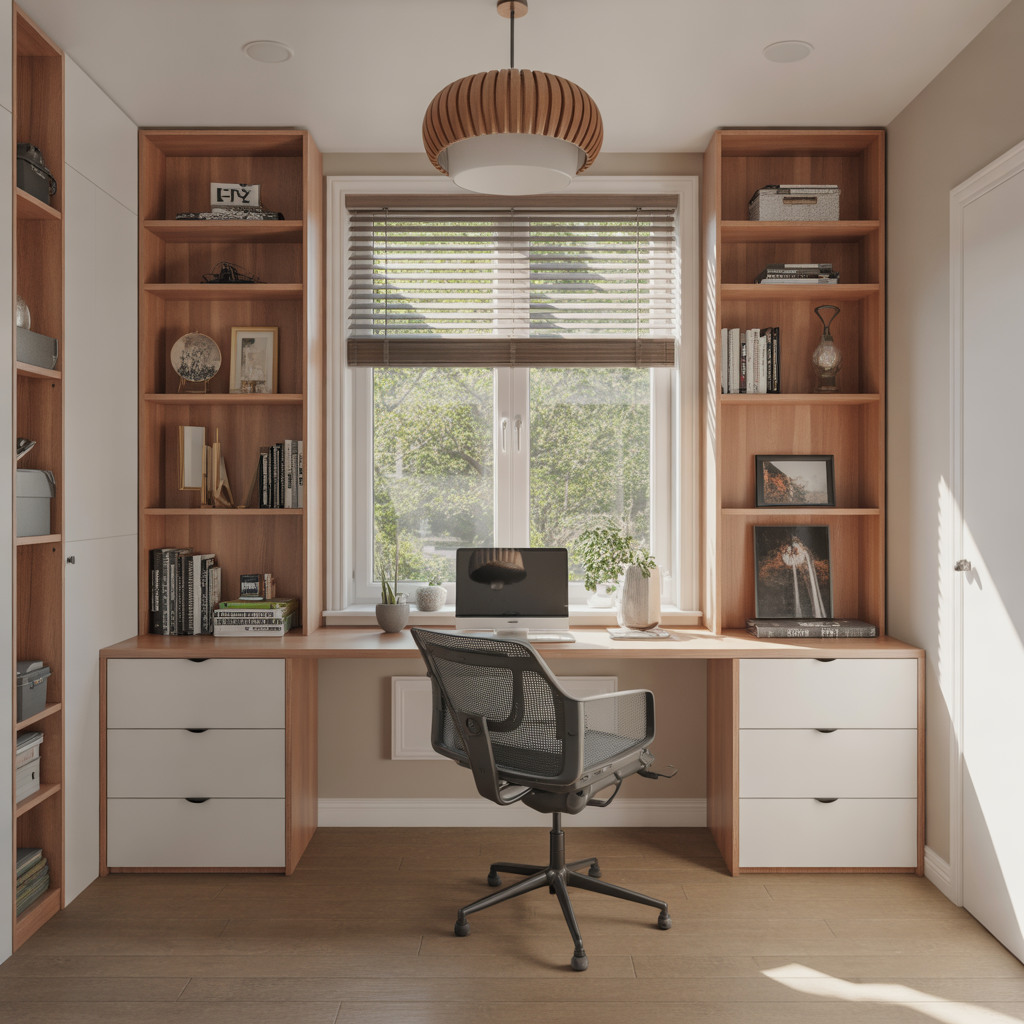 Dual-Purpose Desk and Storage