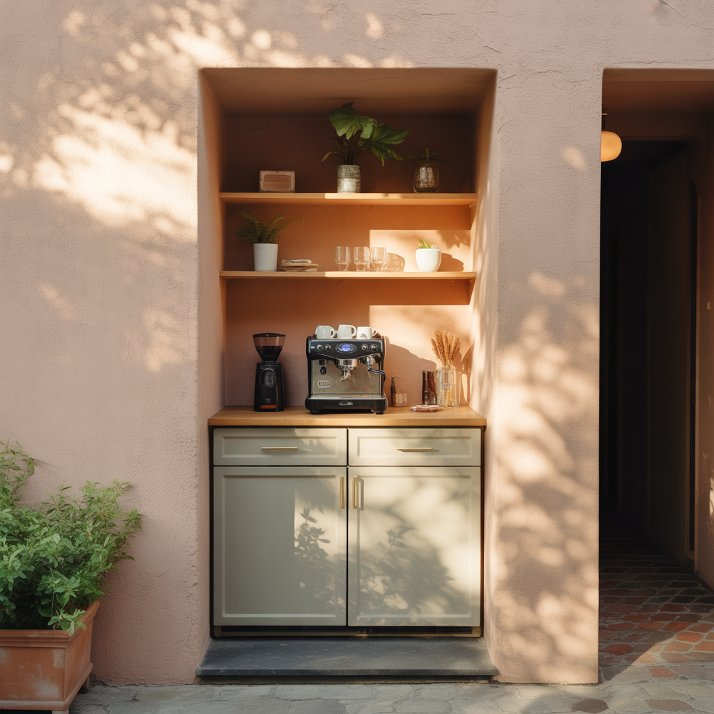 25 Best Coffee Bar for Small Spaces Ideas You’ll Love 9 Entryway Coffee Bar