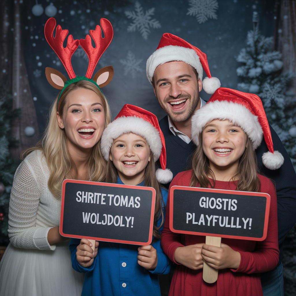 20 Best Christmas Wedding Ideas for a Magical Holiday Celebration 15 Festive Photo Booth