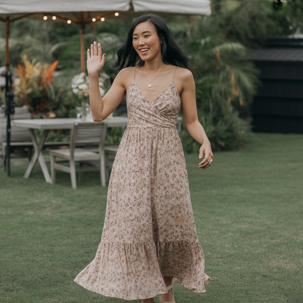 Flowy Floral Maxi Dress