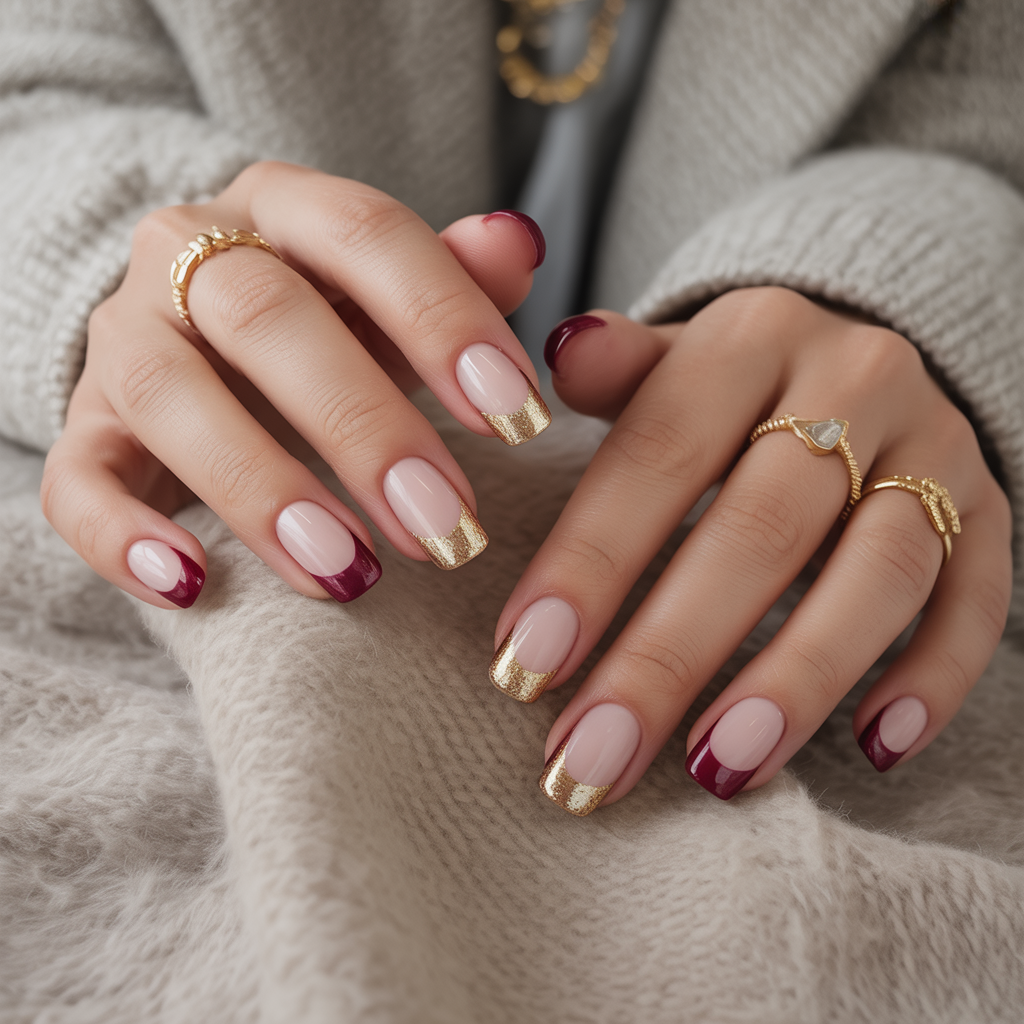 French Tips with a Twist