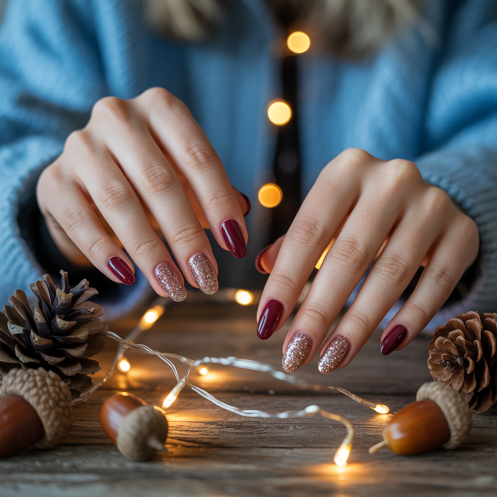 22 Best November Nails Fall Designs You’ll Love 23 Glitter Fade Designs