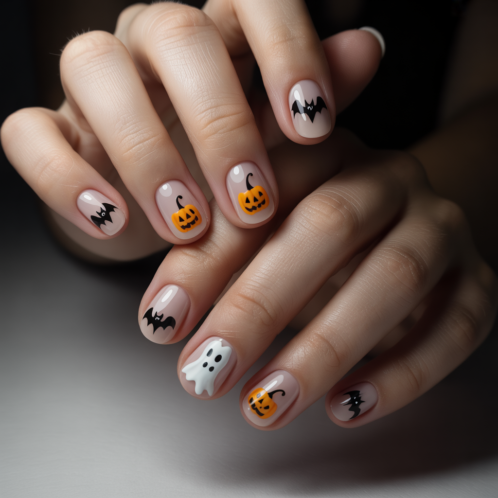 25 Best Cute Nails for Fall You’ll Want This Season 19 Halloween Cute Nails