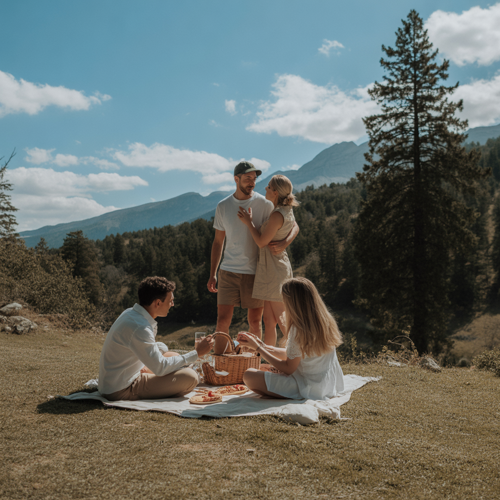 20 Best Double Date Ideas for Fun, Romance & Connection 6 Hiking and Picnic