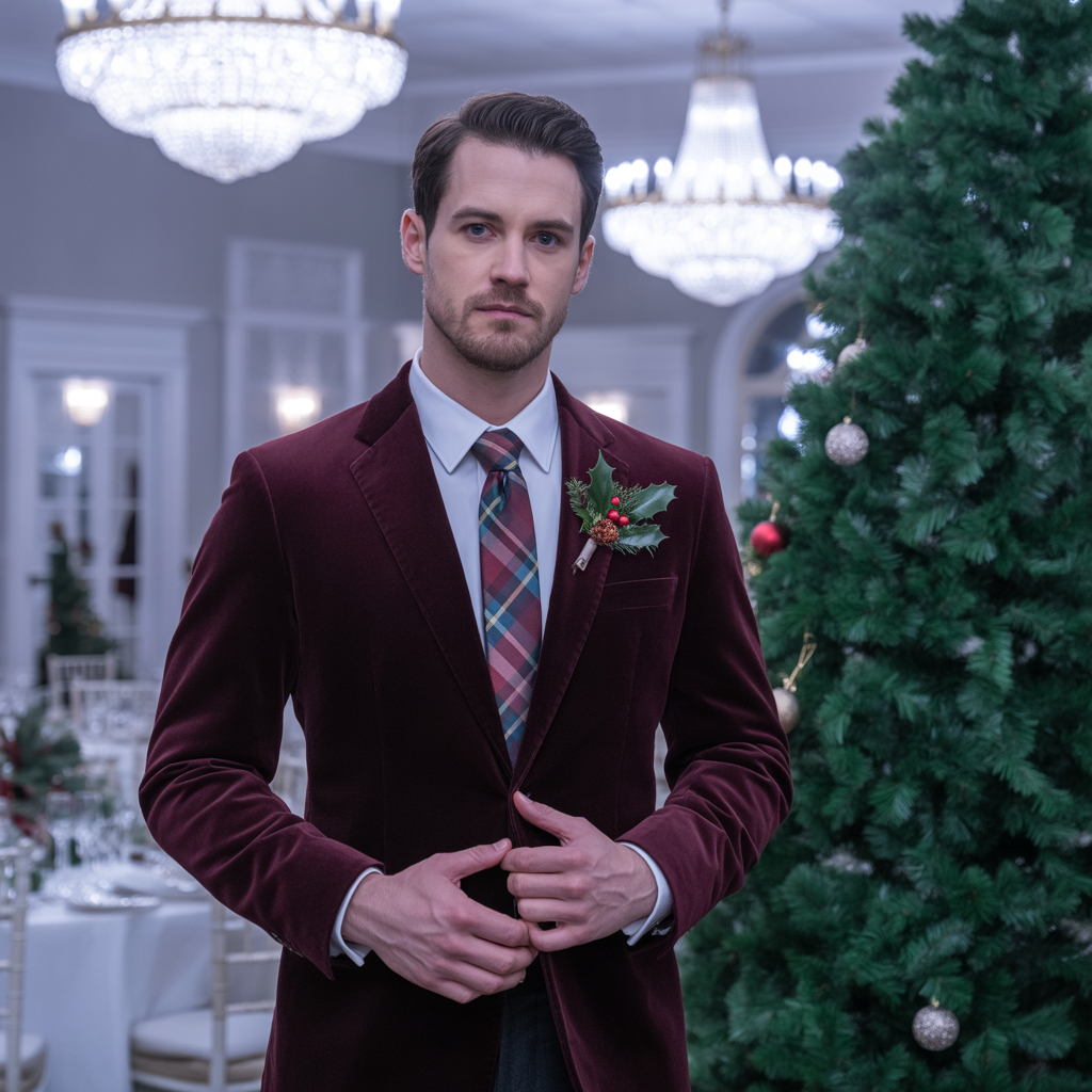 20 Best Christmas Wedding Ideas for a Magical Holiday Celebration 5 Holiday-Inspired Groom Style