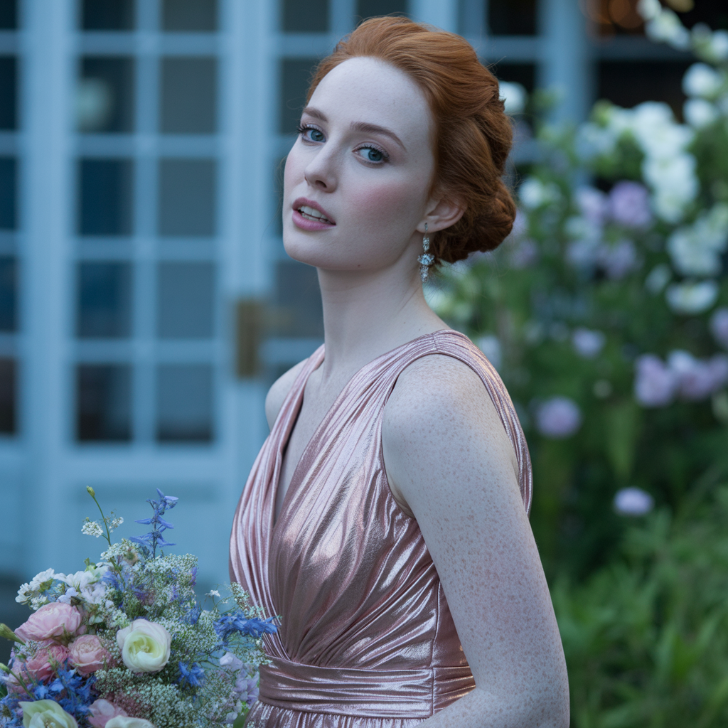 Metallic Dresses for Evening Shine