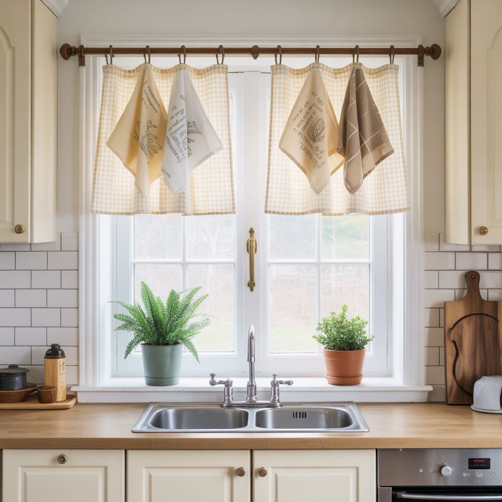 No-Sew DIY Curtains