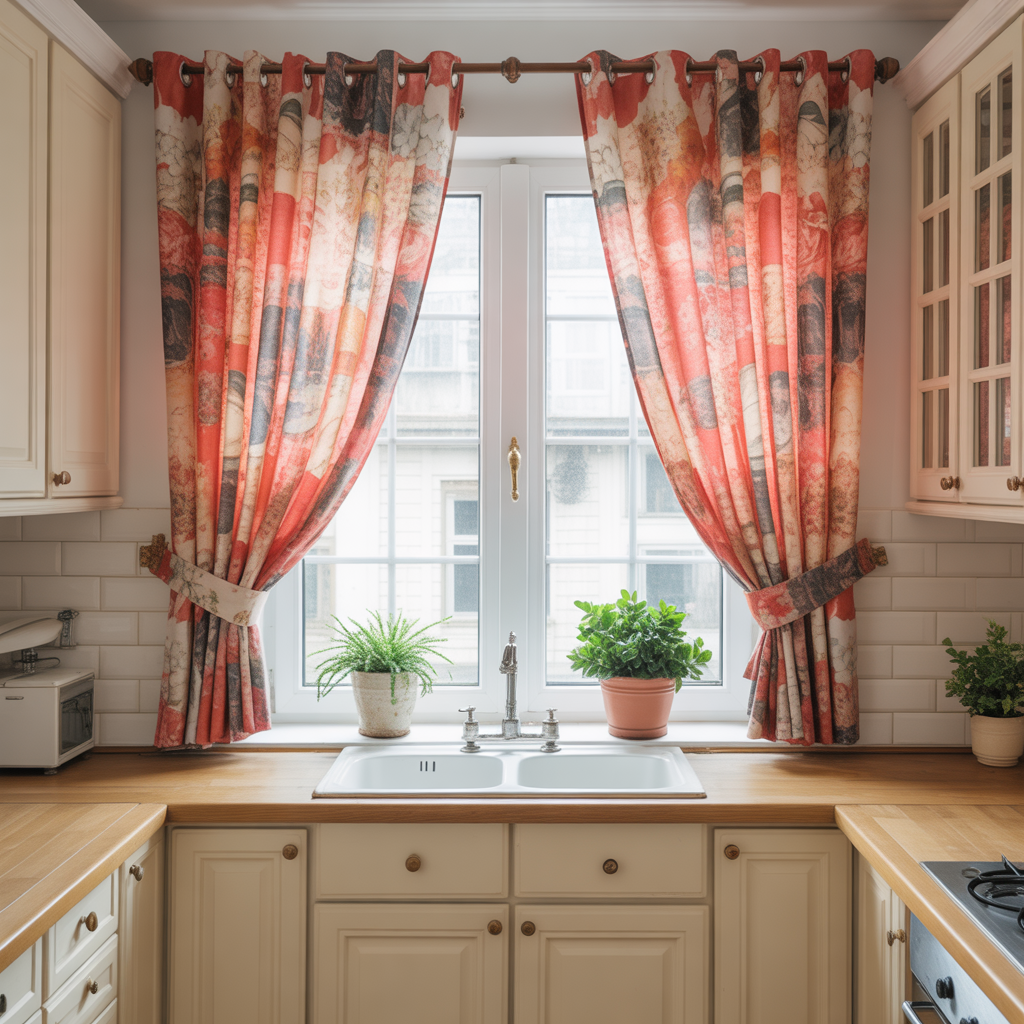 Patterned Curtains for Personality
