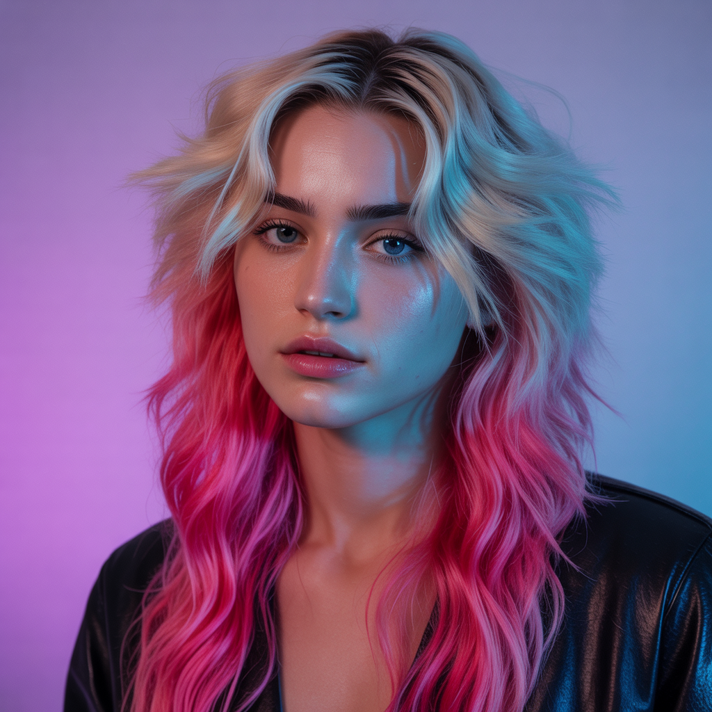 20 Stunning Ideas about Gemini Hair Styles to Try This Year 5 Platinum and Neon