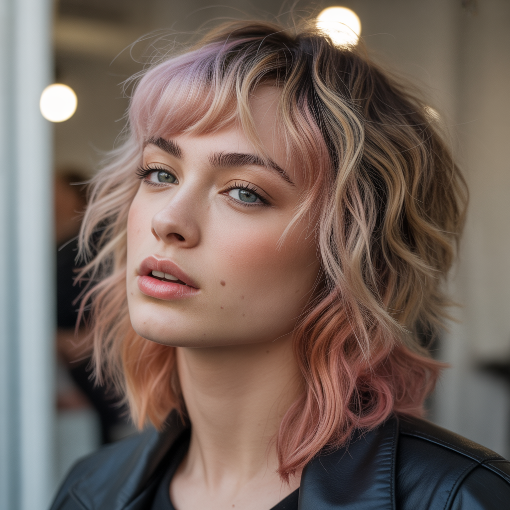 14 Best Wolf Cut with Colored Bangs: Bold Hair Trend You’ll Love 11 Professional Salon Techniques