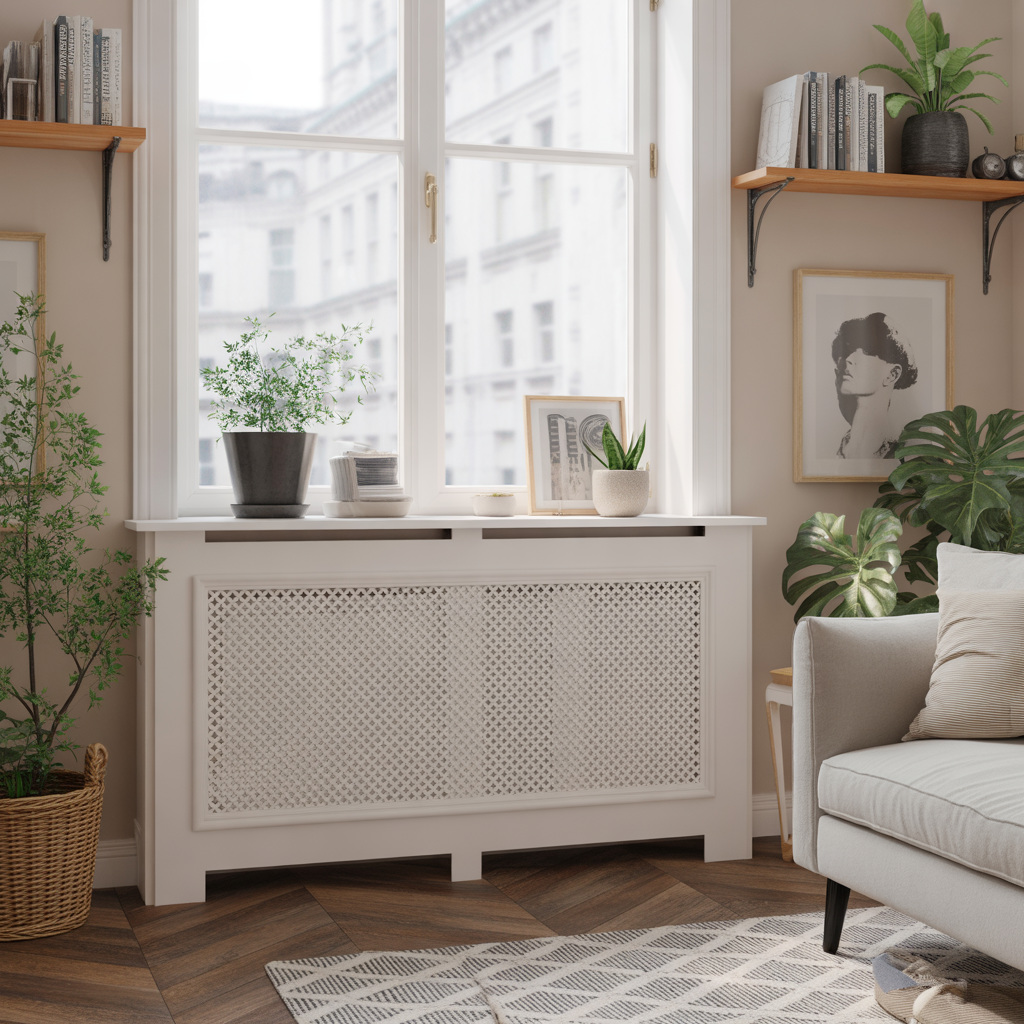 Radiator Cover with Storage