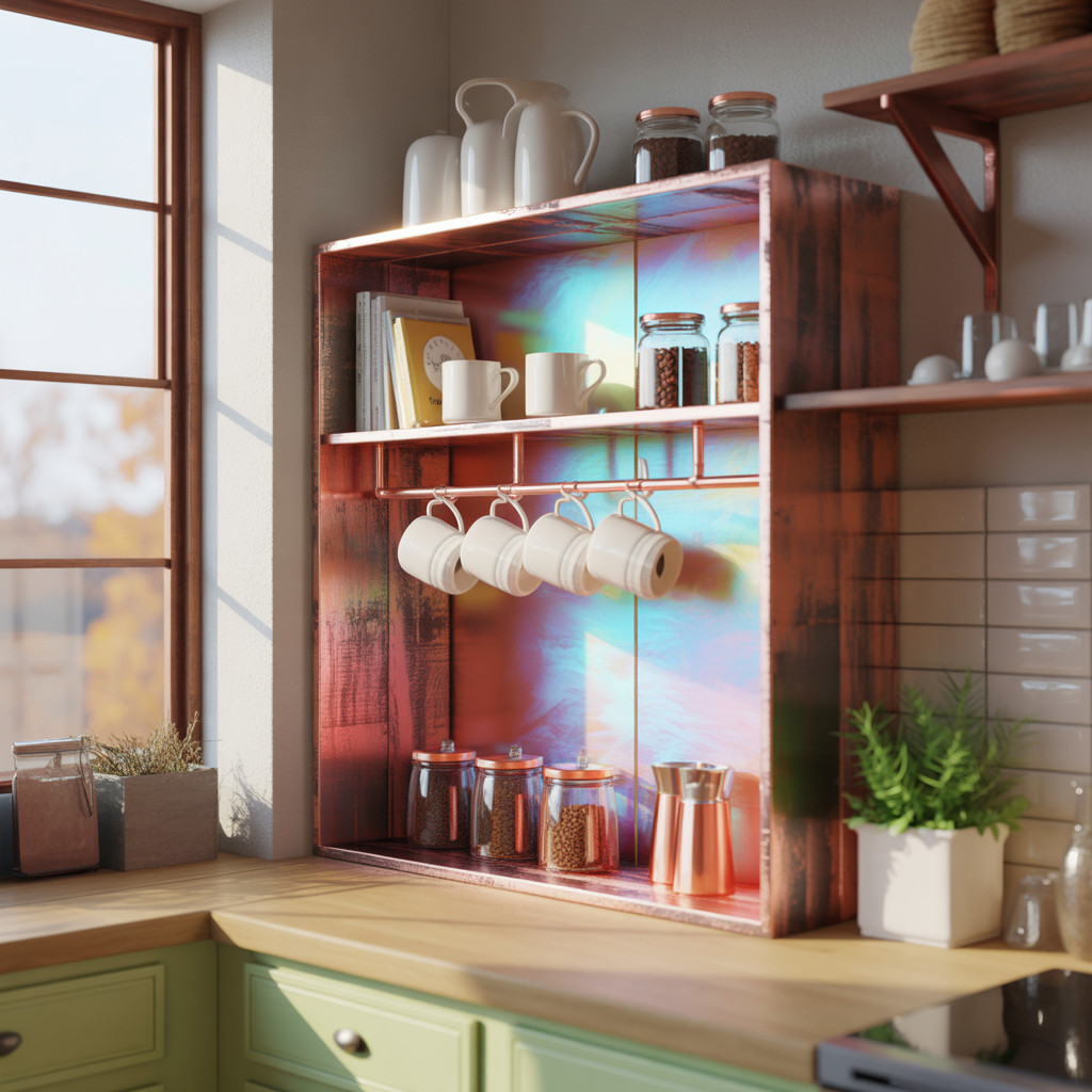 25 Best Coffee Bar for Small Spaces Ideas You’ll Love 4 Repurposed Bookshelf Station