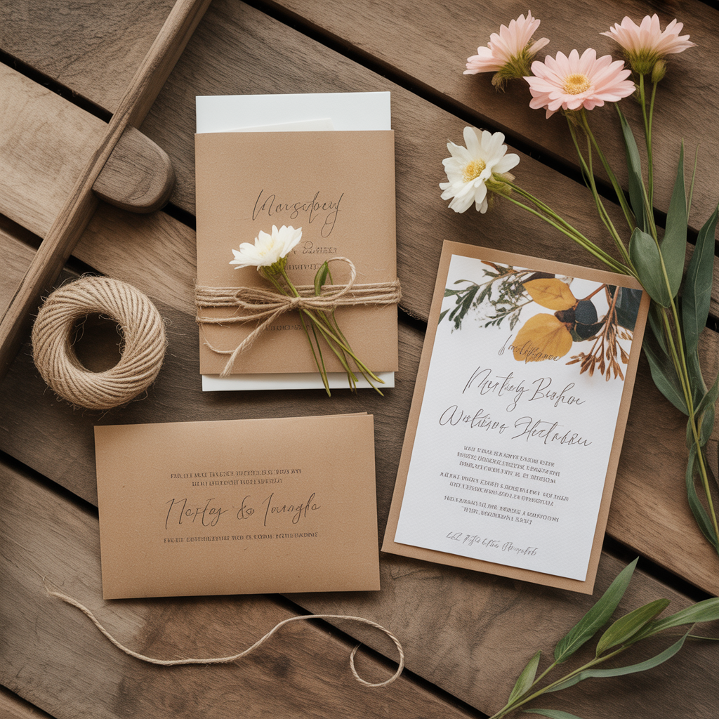20 Stunning Barn Wedding Ideas for a Rustic Celebration 11 Rustic Invitation Designs