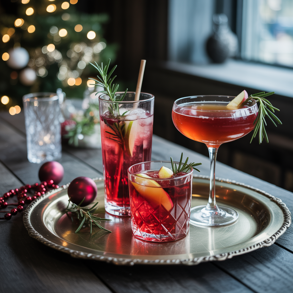 20 Best Christmas Wedding Ideas for a Magical Holiday Celebration 11 Seasonal Signature Cocktails