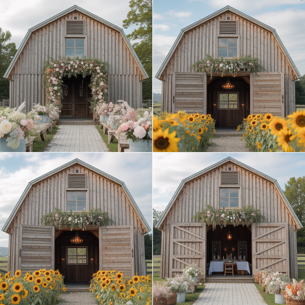 20 Stunning Barn Wedding Ideas for a Rustic Celebration 13 Seasonal Themes