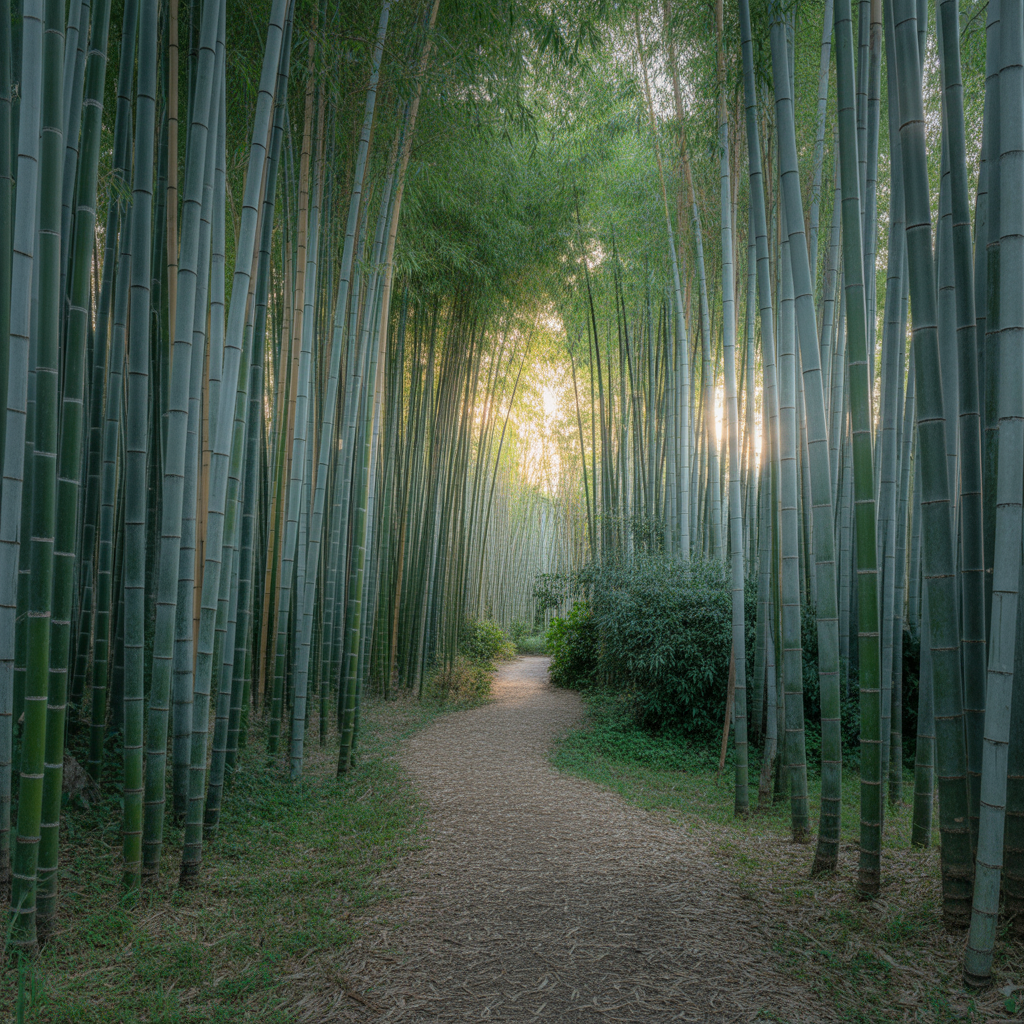 Secret Path Through Bamboo