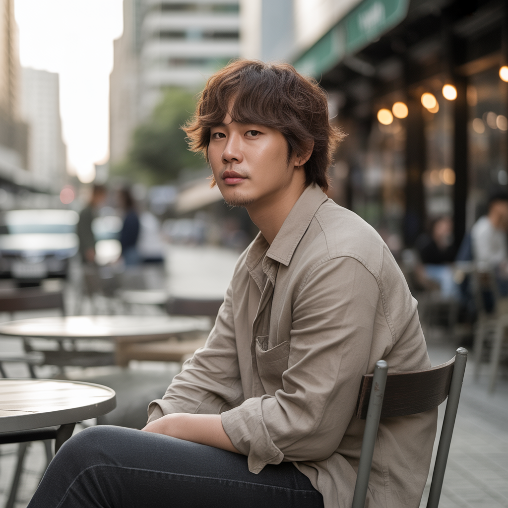 20 Trending Korean Hairstyles for Men Inspired by K-pop 19 Shaggy Haircut