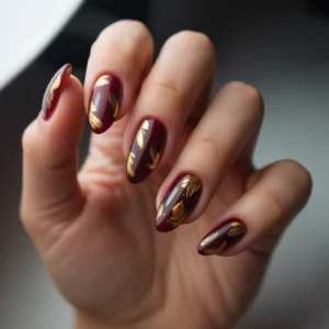 18 Trendy Short Fall Nails Ideas for Autumn Style 24 Short Fall Nails