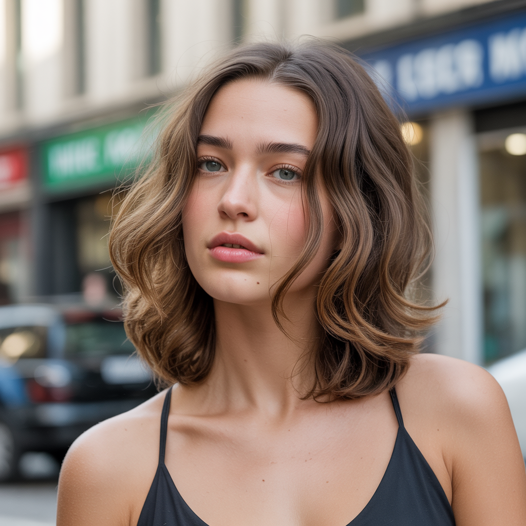 30 Best Butterfly Cut Short Hair Ideas for 2025 3 Shoulder-Length Butterfly Cut