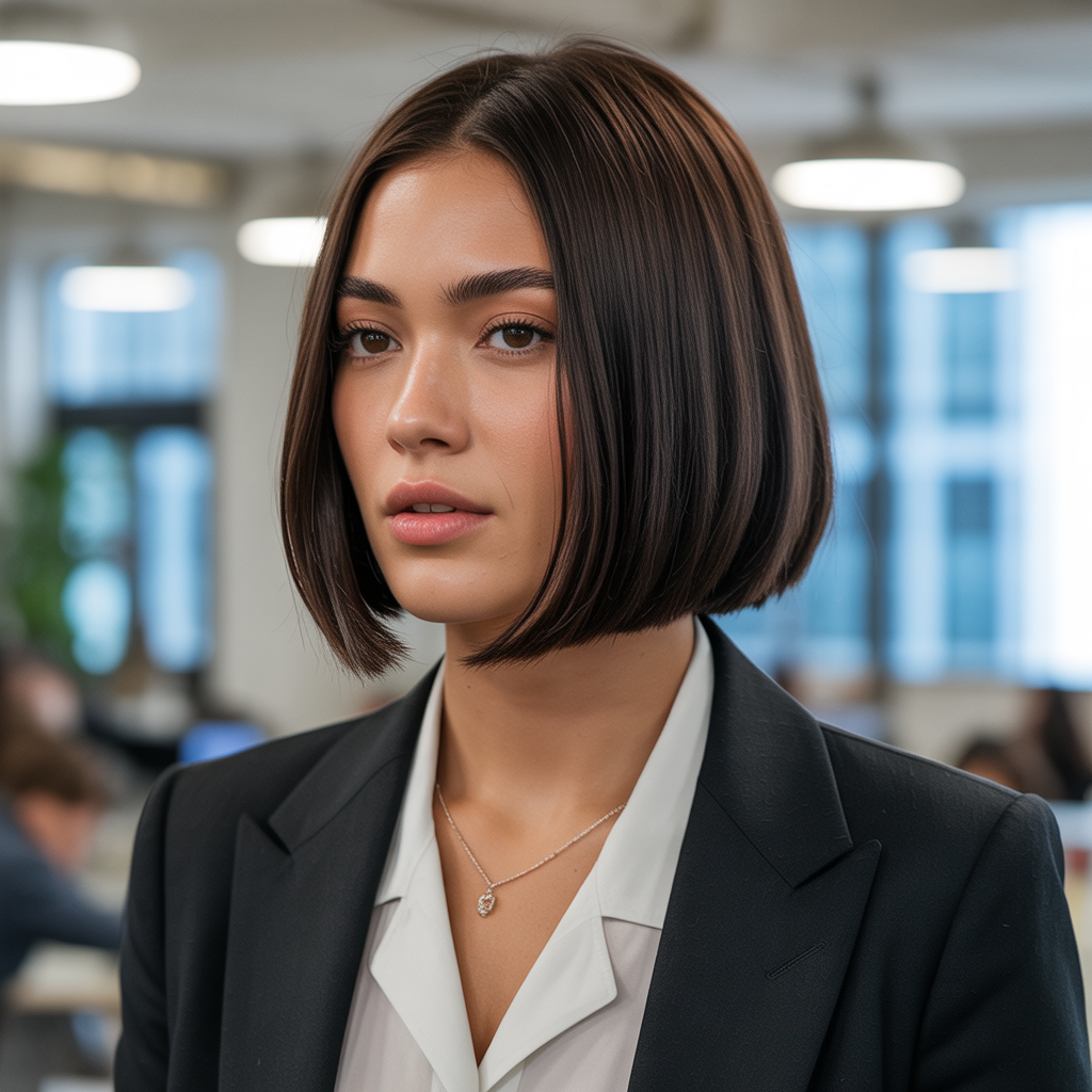 22 Elegant Ideas About Short Cropped Hairstyles for Every Face 14 Sleek Polished Crop