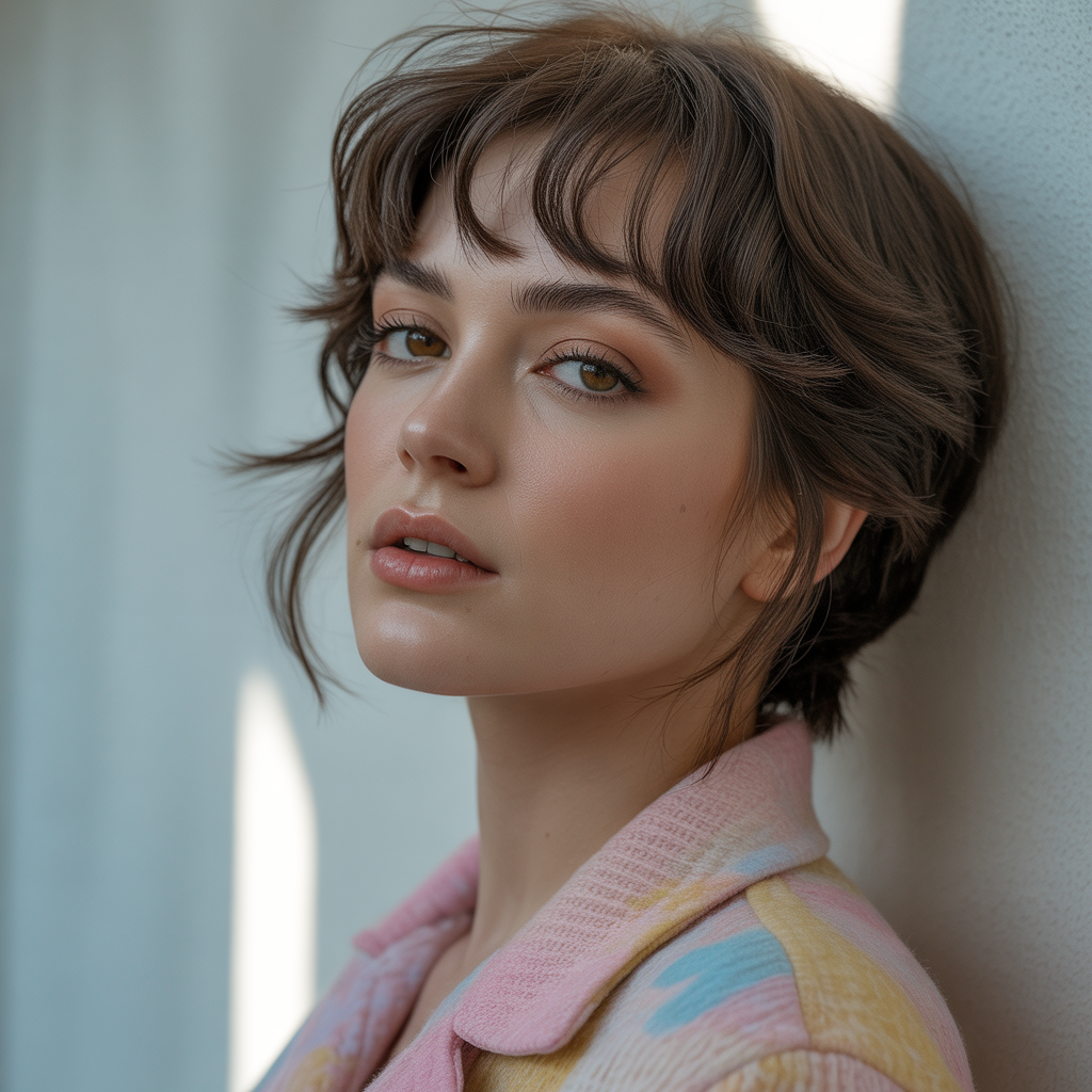 22 Elegant Ideas About Short Cropped Hairstyles for Every Face 6 Soft Crops with Bangs