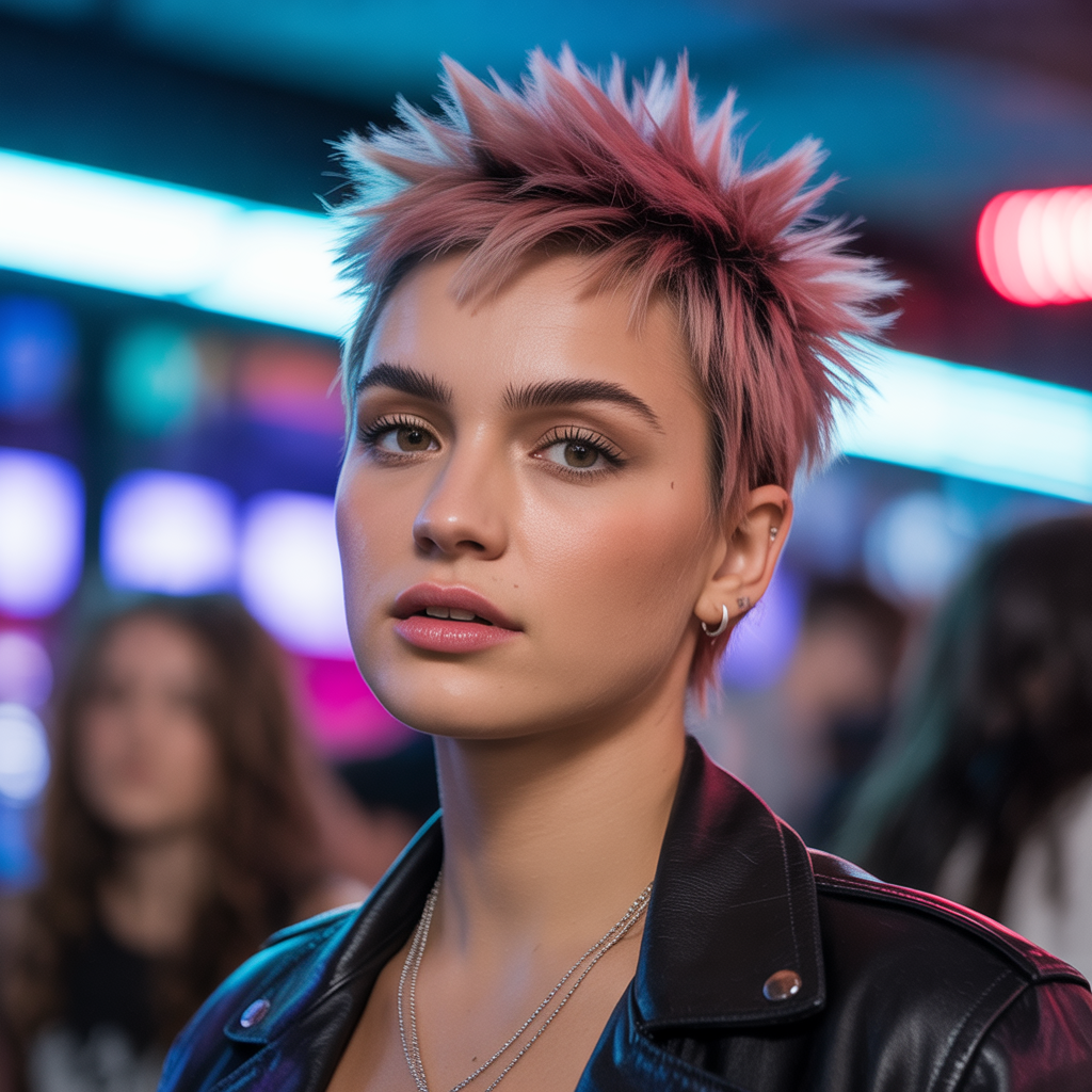 22 Elegant Ideas About Short Cropped Hairstyles for Every Face 13 Spiky Crop