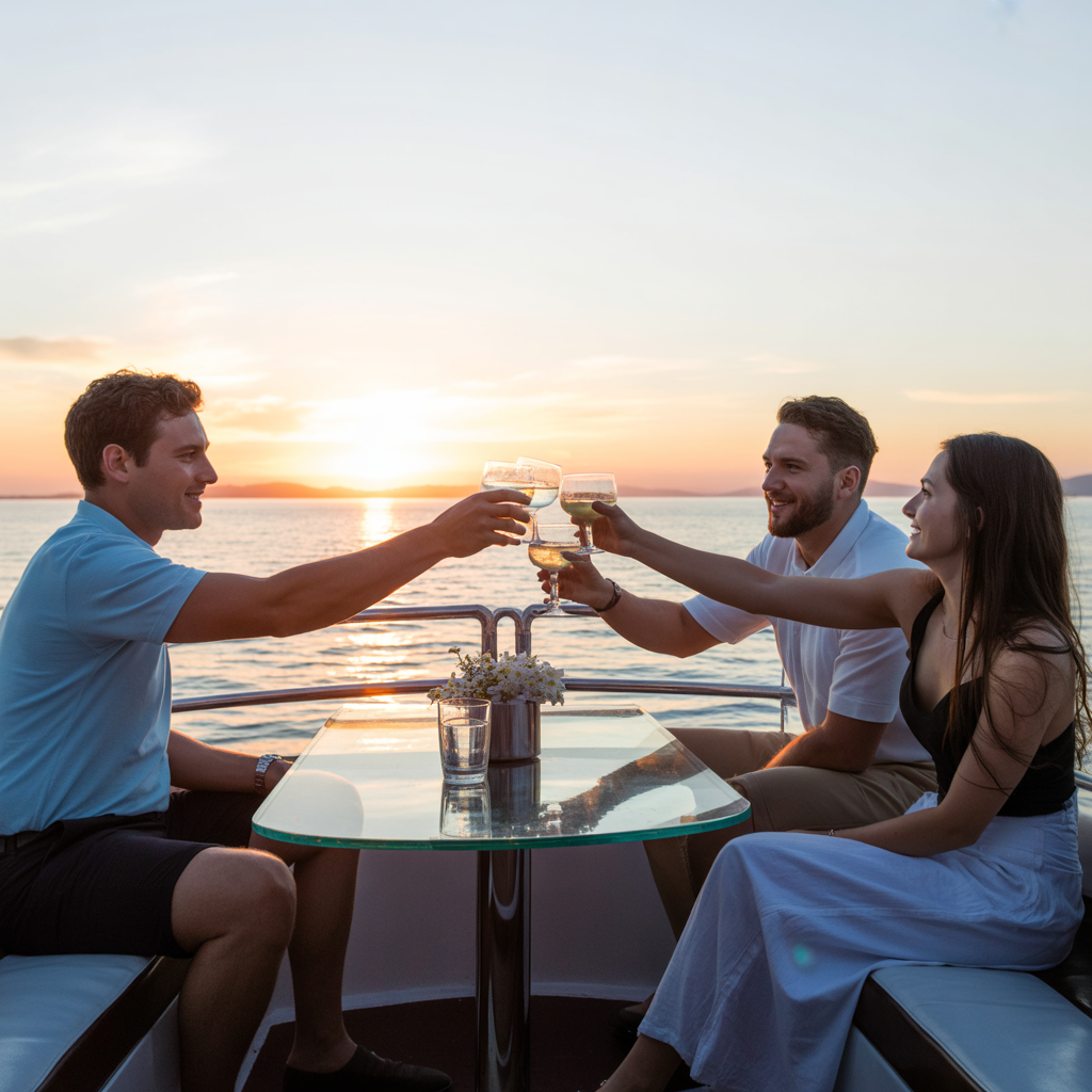 20 Best Double Date Ideas for Fun, Romance & Connection 20 Sunset Cruise