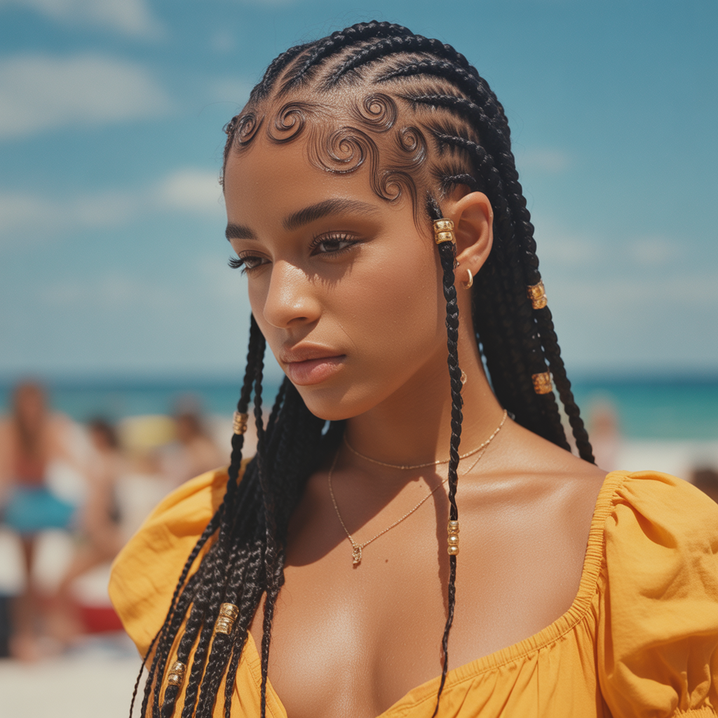 24 Ideas About Swirl Cornrows Styles For Protective And Trendy Looks 28 Swirl Cornrows