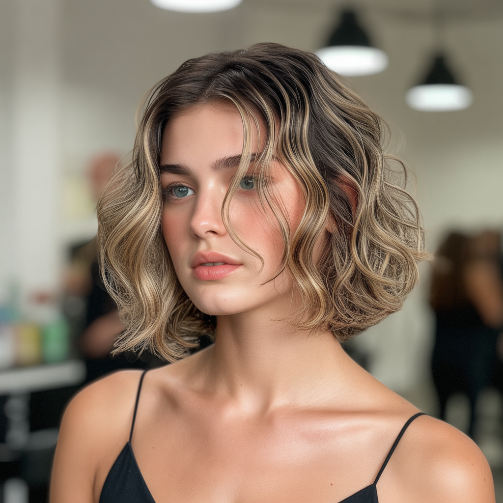 30 Best Butterfly Cut Short Hair Ideas for 2025 14 Textured Butterfly with Highlights