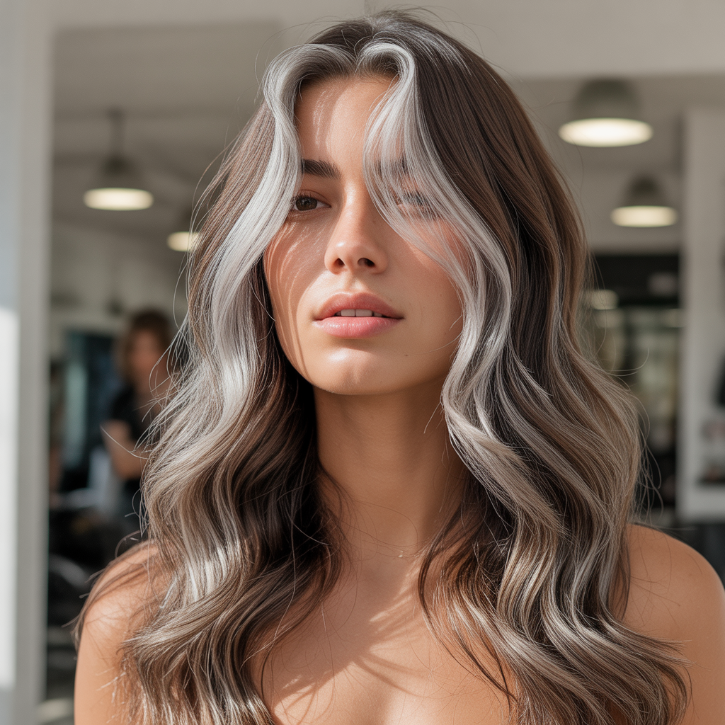 17 Best Silver Highlights Ideas That Instantly Transform Your Hair Look 1 The charm of silver highlights