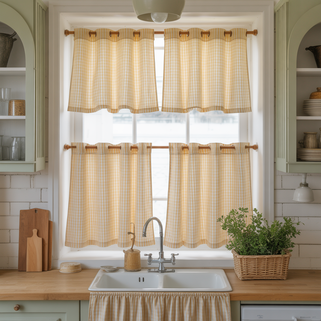 Tiered Curtains for Flexibility