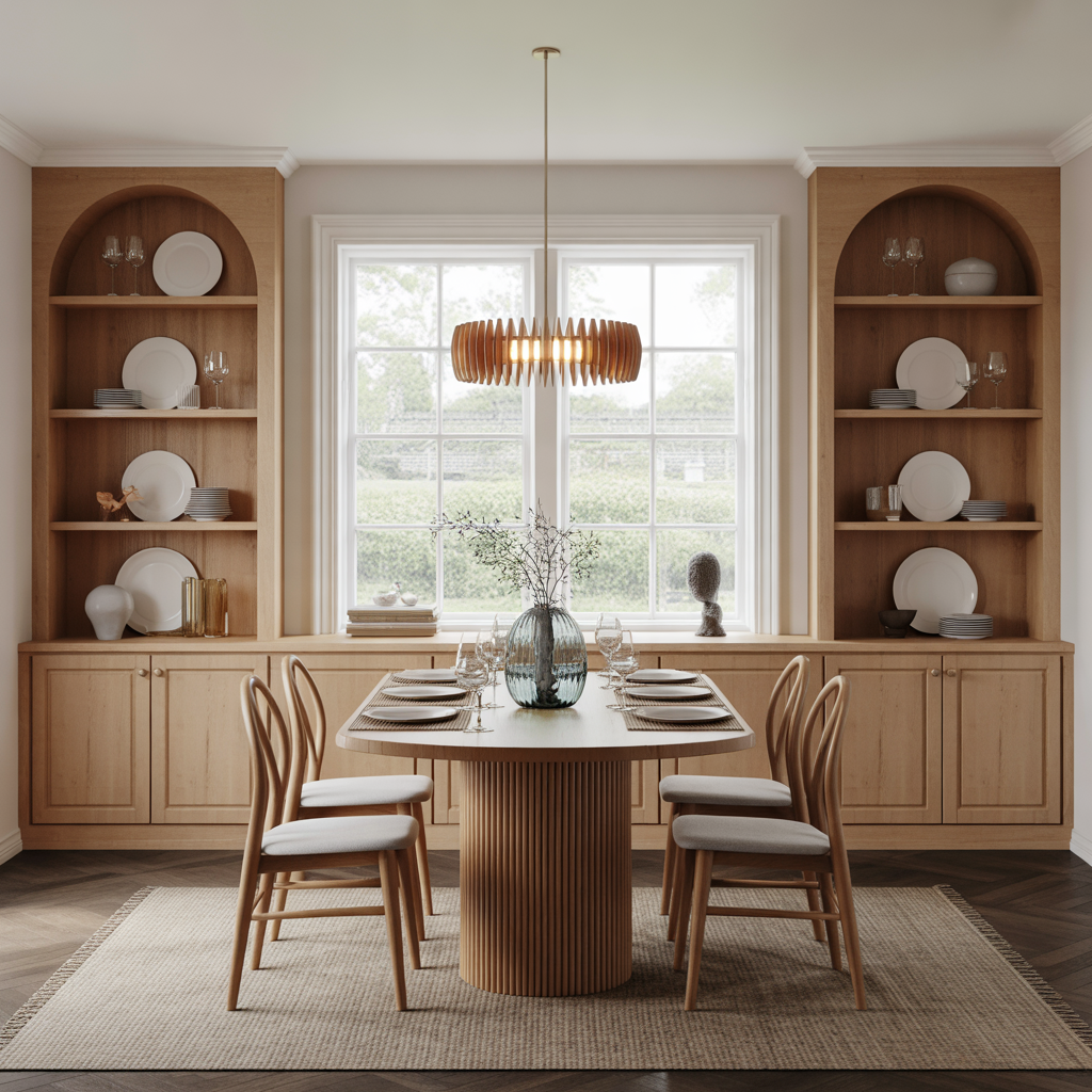 Under Window Dining Hutch