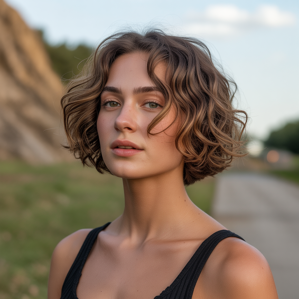 30 Best Butterfly Cut Short Hair Ideas for 2025 11 Wavy Butterfly Layers