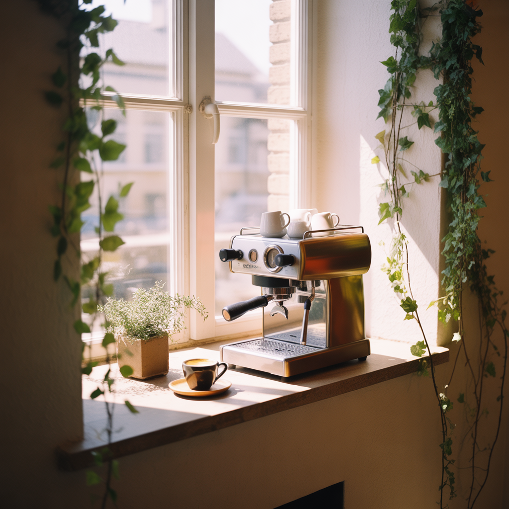 25 Best Coffee Bar for Small Spaces Ideas You’ll Love 7 Window Ledge Coffee Station
